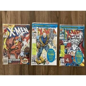 Uncanny X-Men: Sealed Set Including No. 284, 294, & 296. Marvel Comics (1992-93)